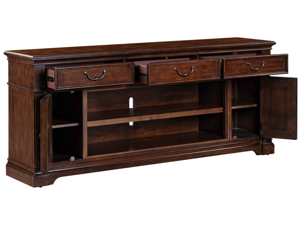 84 Inch Fireplace TV Console - image 6