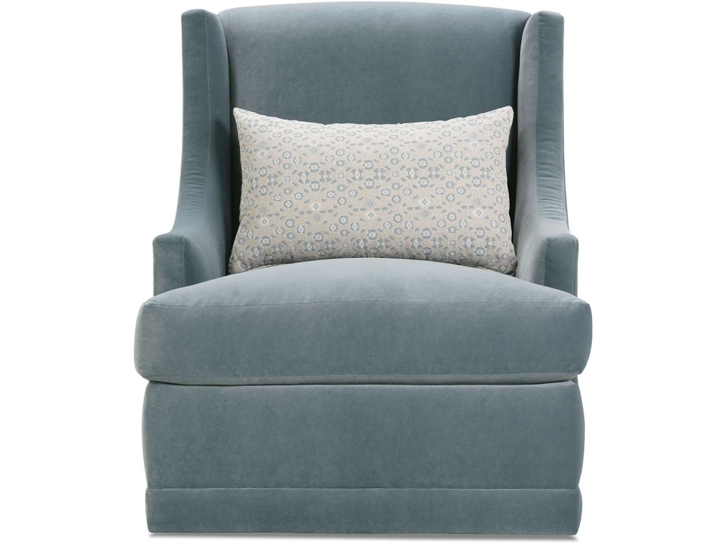Lindsay Swivel Chair - No Nailhead Trim - main image