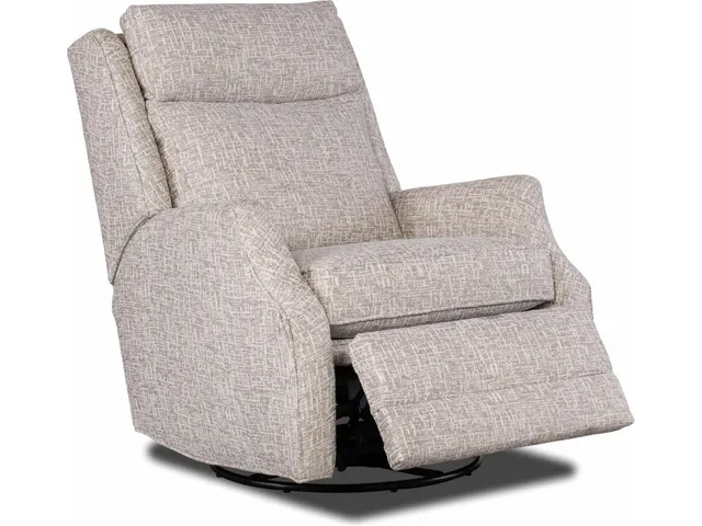 Darrien Swivel Glider Recliner Divided Back - Power Recline - Alternative View