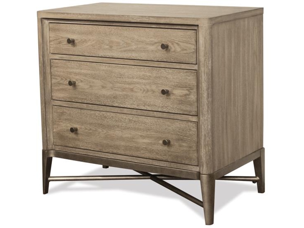 Three Drawer Nightstand - image 4