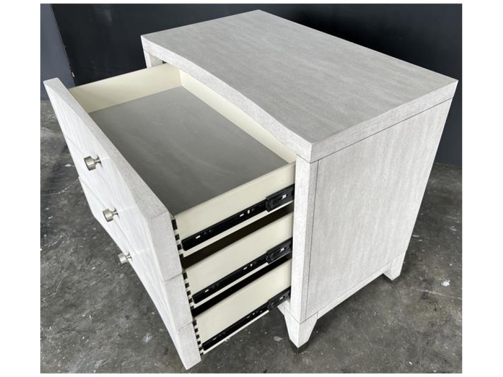 Three Drawer Nightstand - image 4