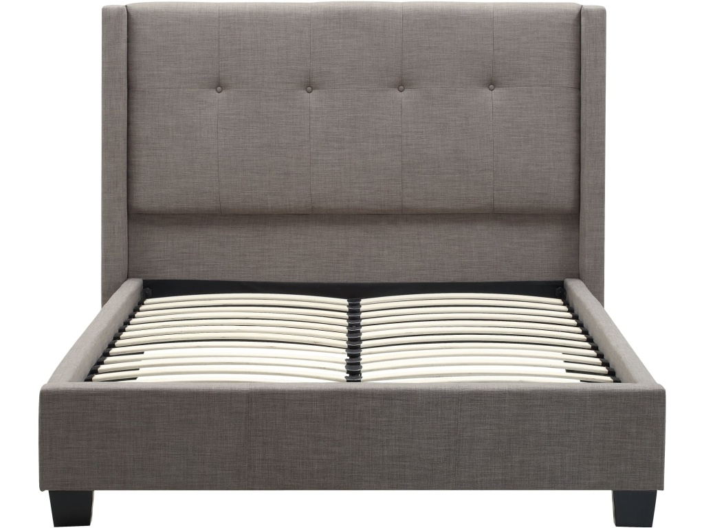 Madeleine Wingback Upholstered Platform Bed - image 3