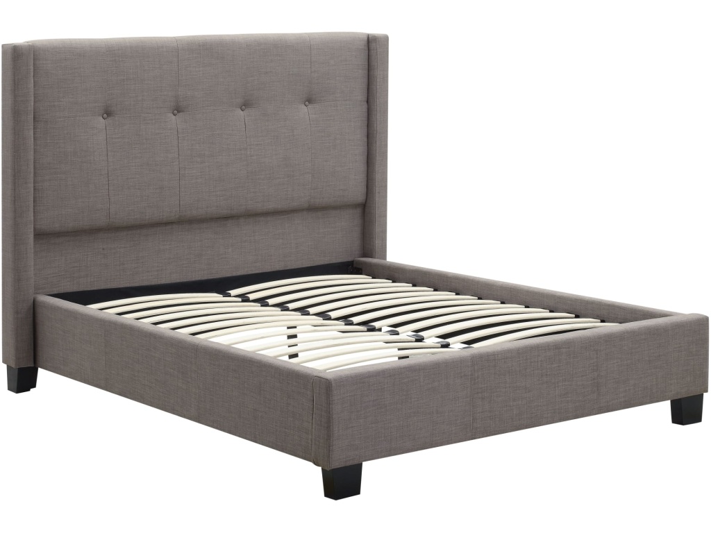 Madeleine Wingback Upholstered Platform Bed - image 4
