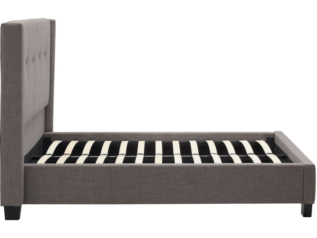 Madeleine Wingback Upholstered Platform Bed - image 5