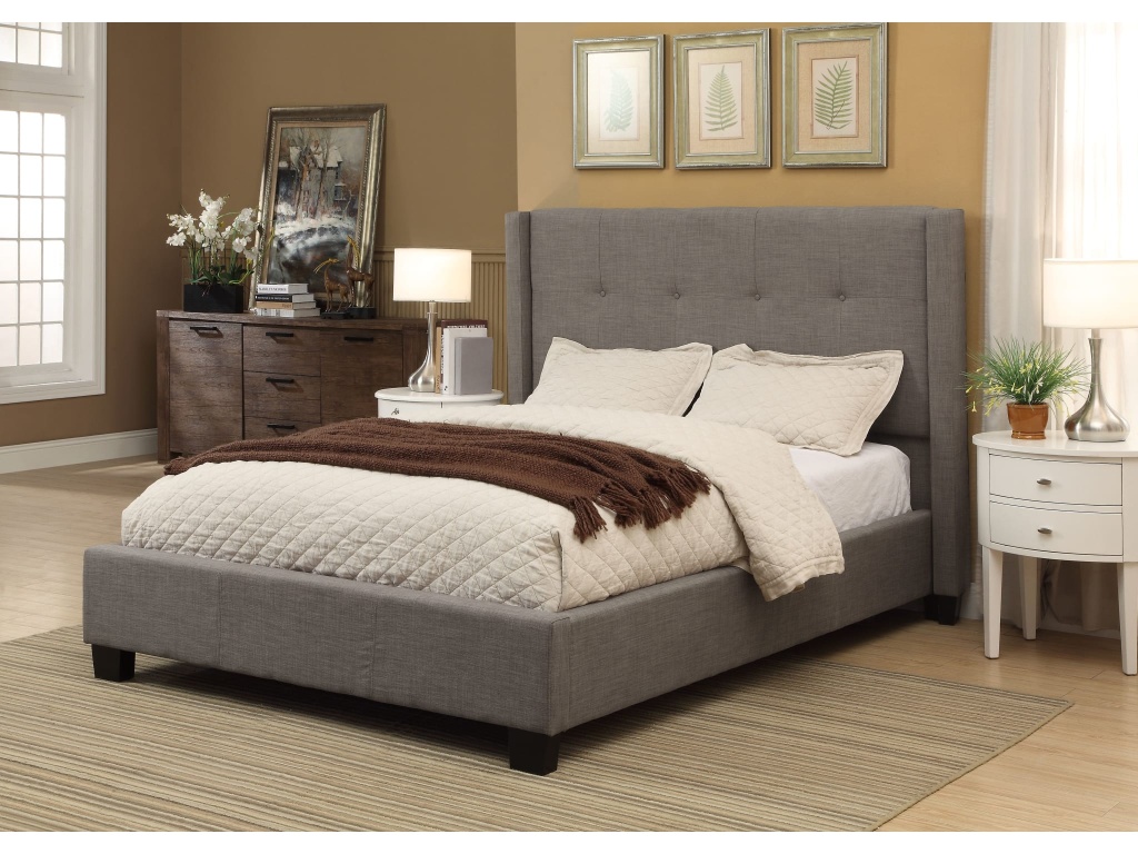 Madeleine Wingback Upholstered Platform Storage Bed - image 7