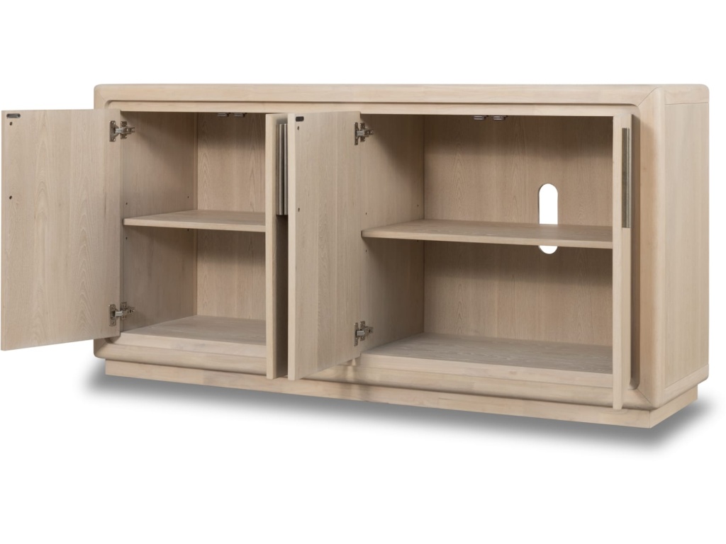 Magnolia 4 Door Wooden Sideboard in Daffodil - image 2