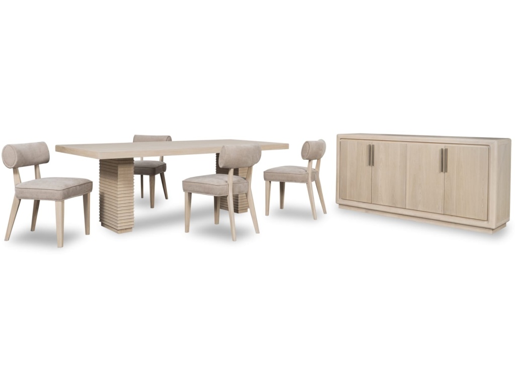 Magnolia 4 Door Wooden Sideboard in Daffodil - image 6