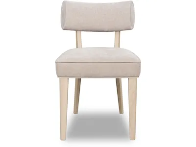 Magnolia Wood Frame Upholstered Dining Chair in Brown Sugar Chenille