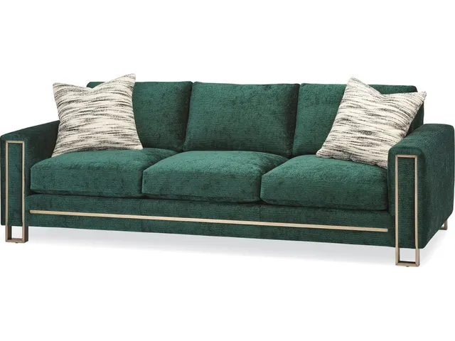 Moda Brass Sofa - Alternative View