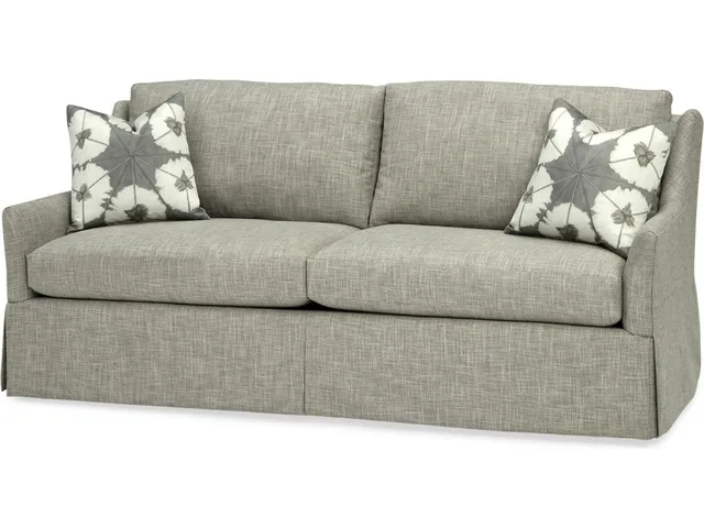 Everley Skirted Two Cushion Sofa