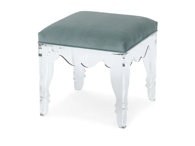Peek Acrylic Ottoman