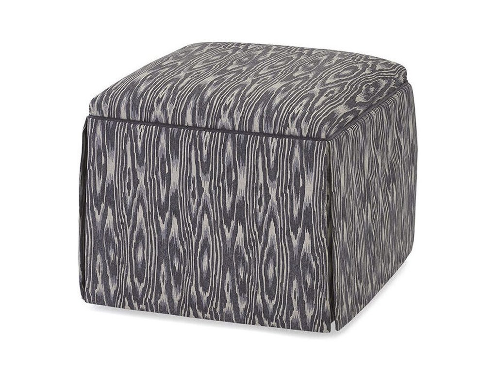 Lily Skirted Storage Ottoman - image 1