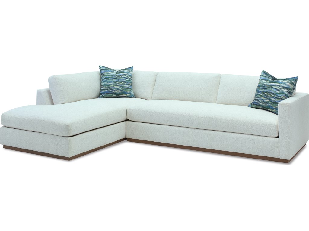 Slim Plush Sectional - image 8
