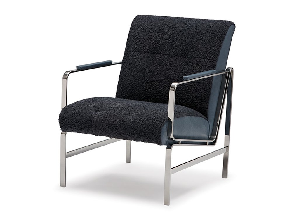 Jada Tufted Chrome Chair - image 2
