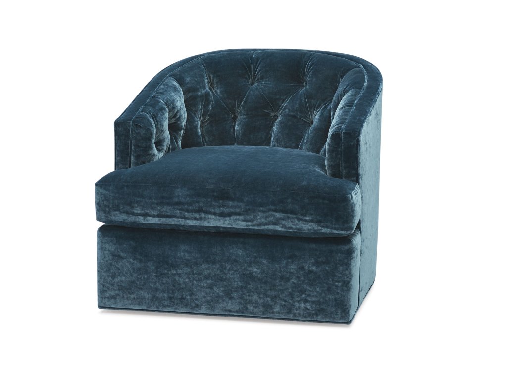 Bardot Tufted Swivel Chair - image 4