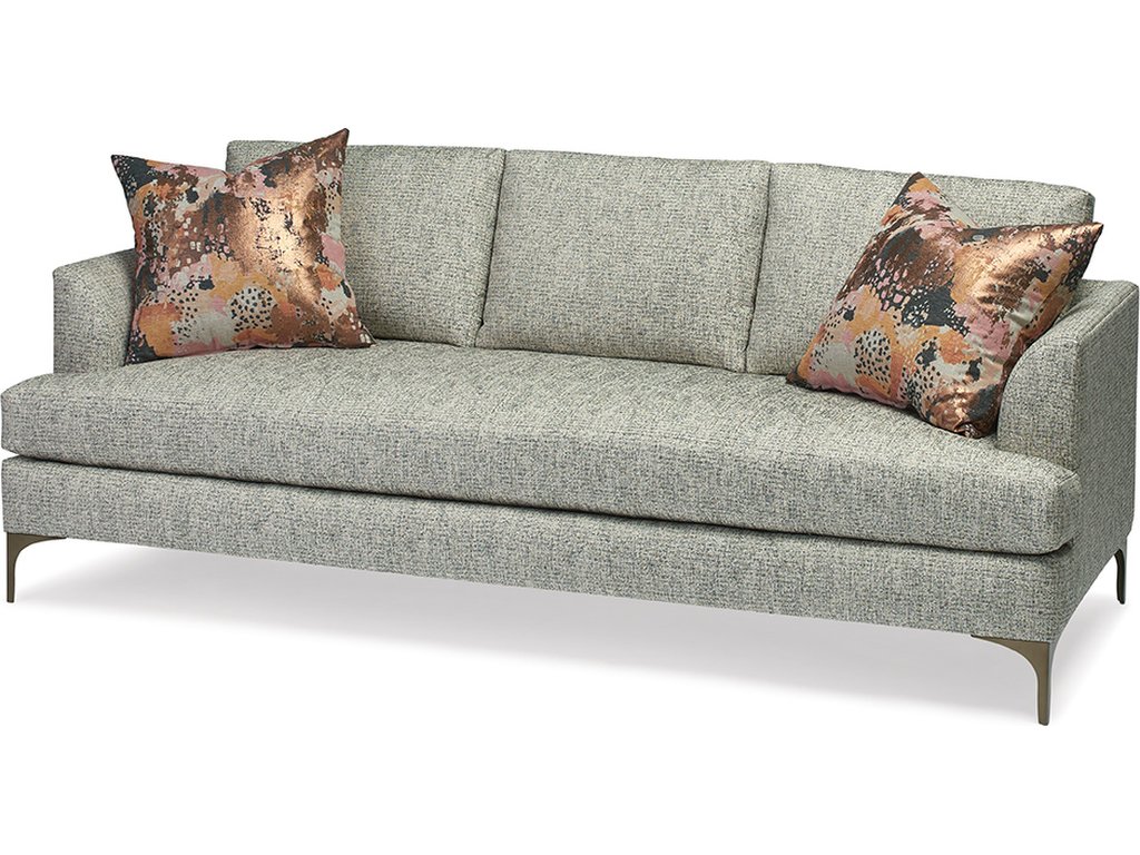Lauren Bronze Bench Cushion Sofa - image 3