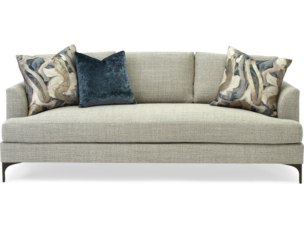Lauren Bronze Bench Cushion Sofa - main image