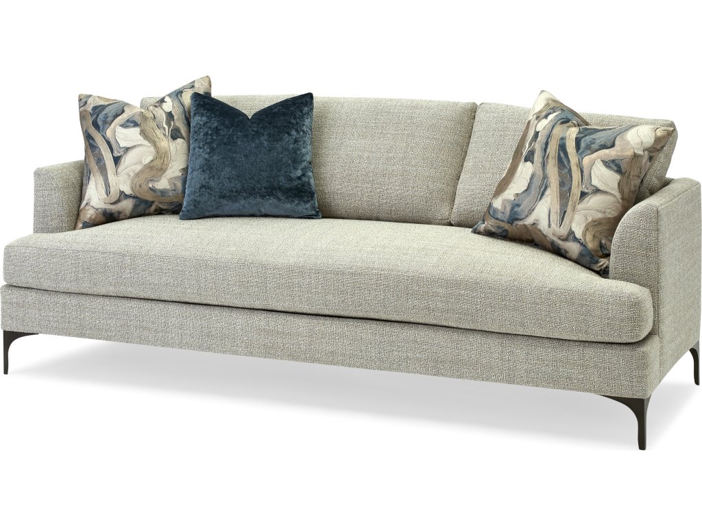 Lauren Bronze Bench Cushion Sofa - image 5