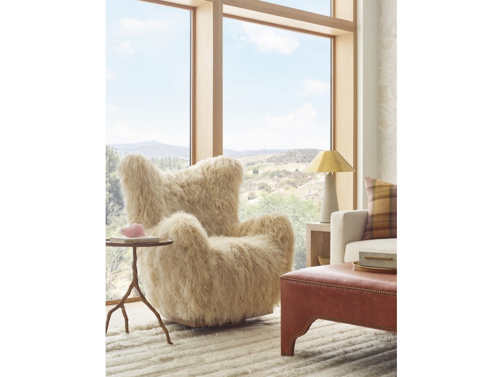 Hans Swivel Wing Chair - image 4