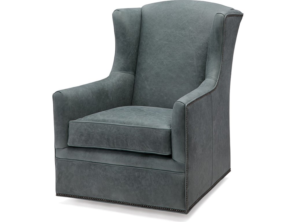Leo Swivel Wing Chair - image 1