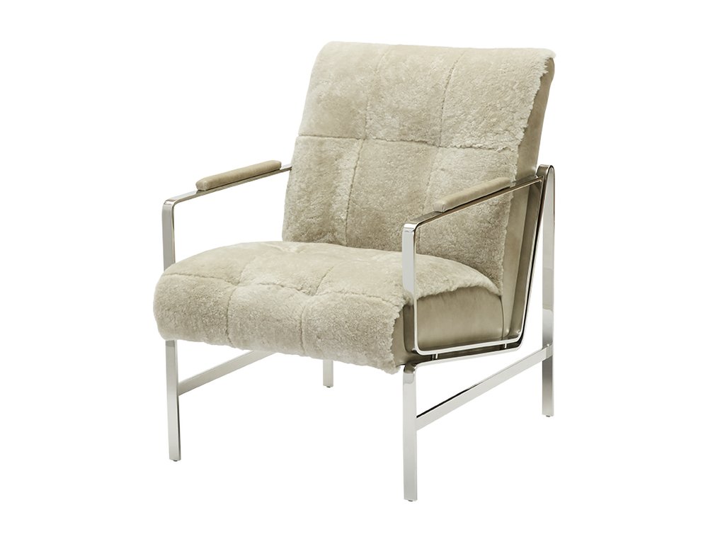 Jada Tufted Chrome Chair - image 3