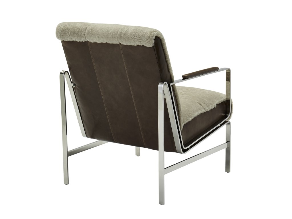 Jada Tufted Chrome Chair - main image
