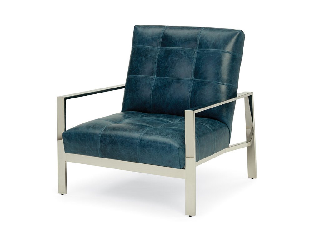 Arlo Tufted Chrome Chair - main image