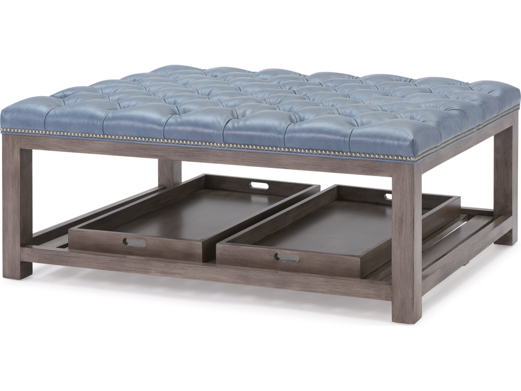 Rand Rectangular Tufted Ottoman - main image