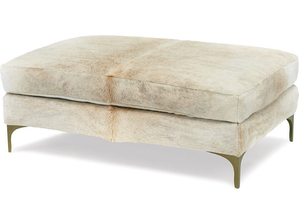 Lauren Bronze Rectangular Ottoman - image 2