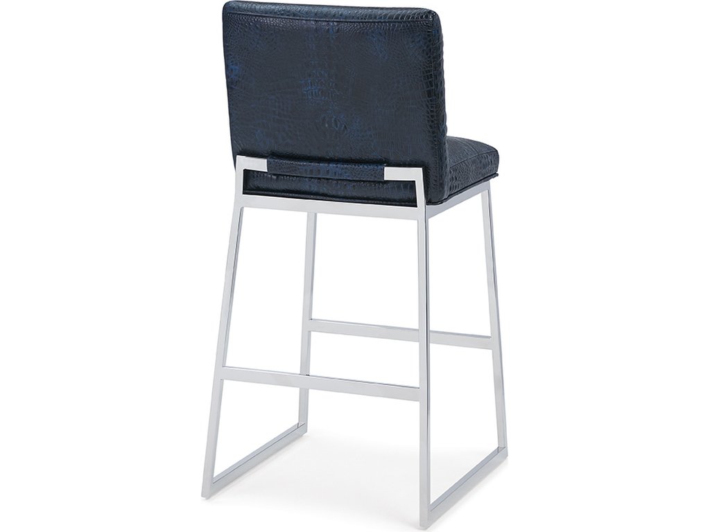 Ines Chrome Bar Stool - image 2
