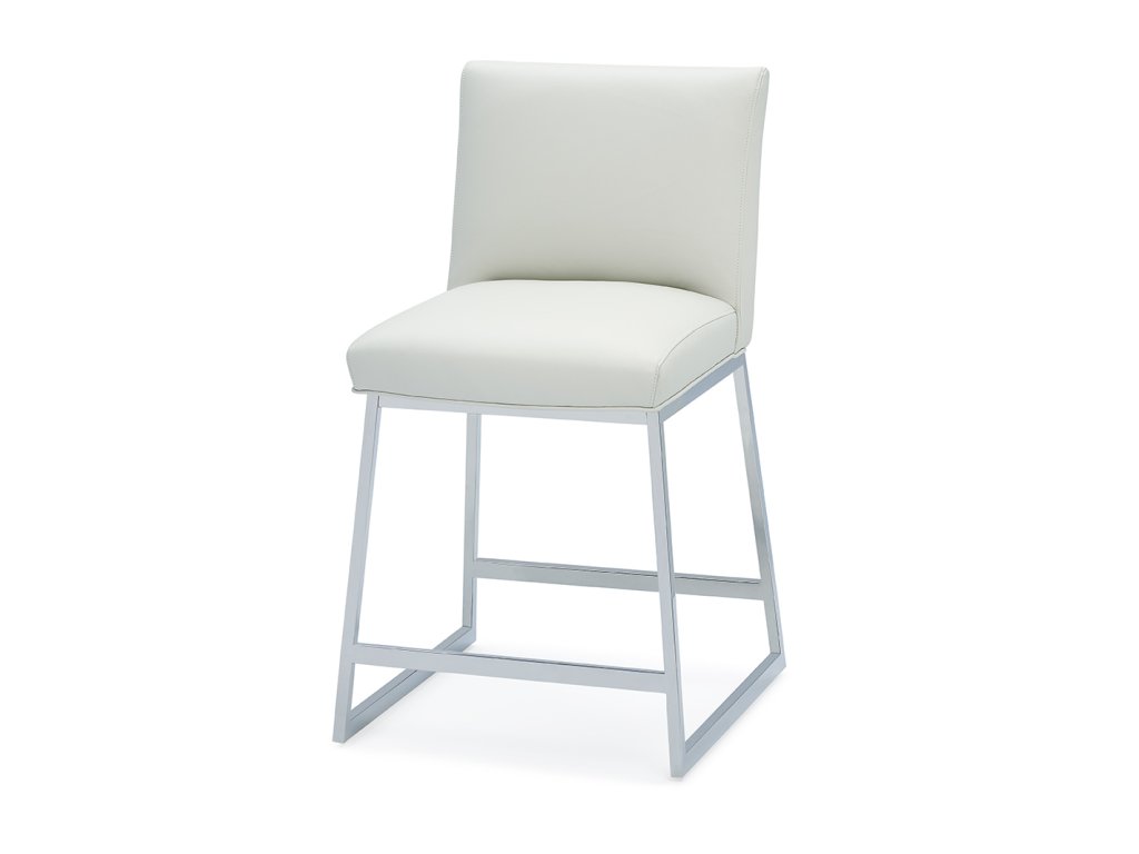 Ines Chrome Counter Stool - main image