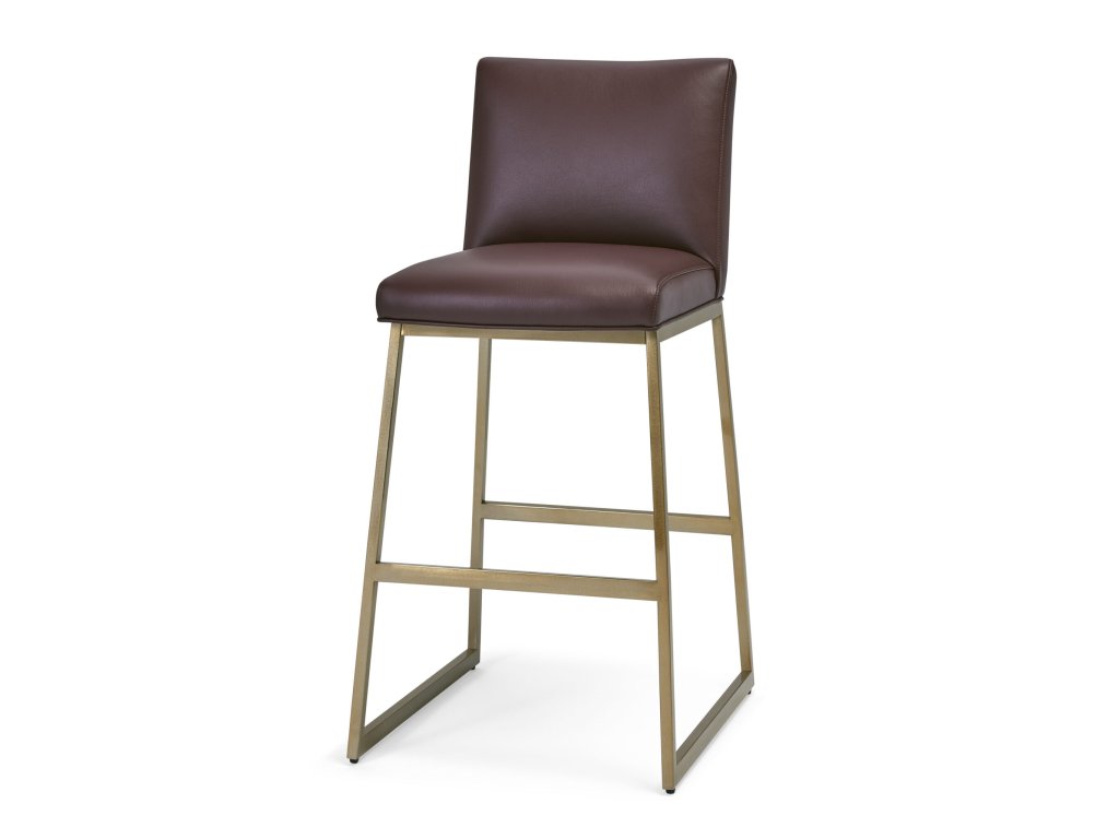 Ines Brass Bar Stool - image 5