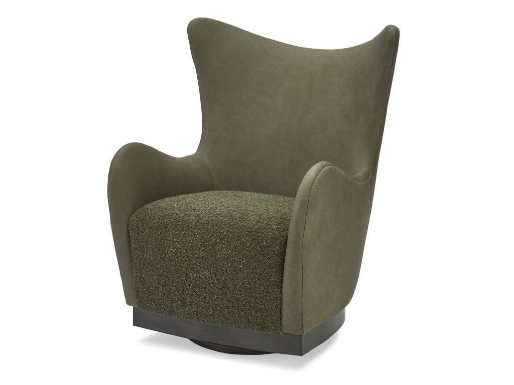 Hans Swivel Wing Chair - image 5