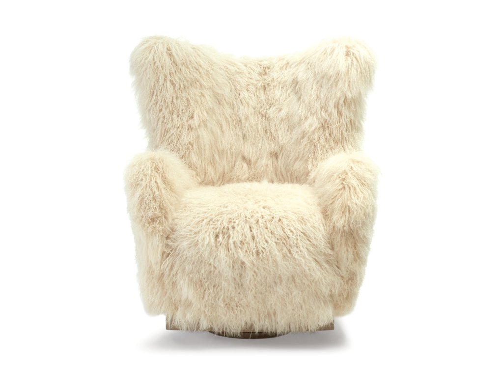 Hans Swivel Wing Chair - image 3
