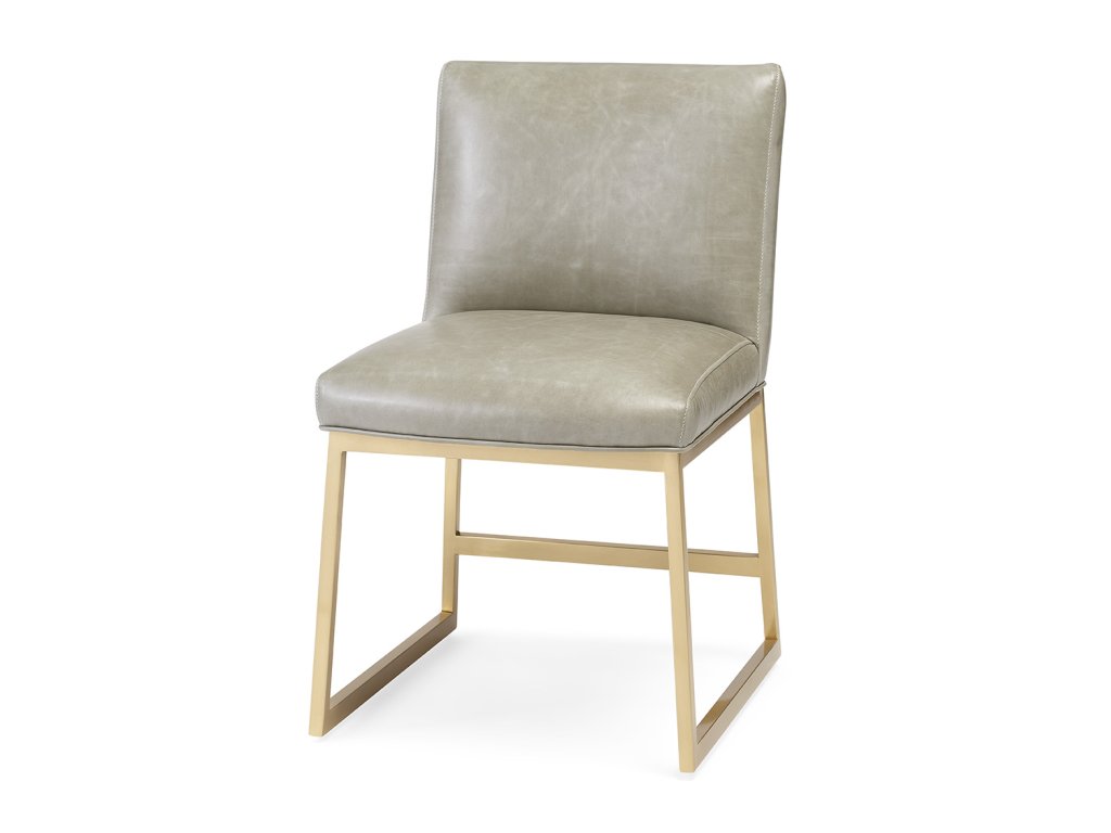 Ines Brass Side Chair - image 4
