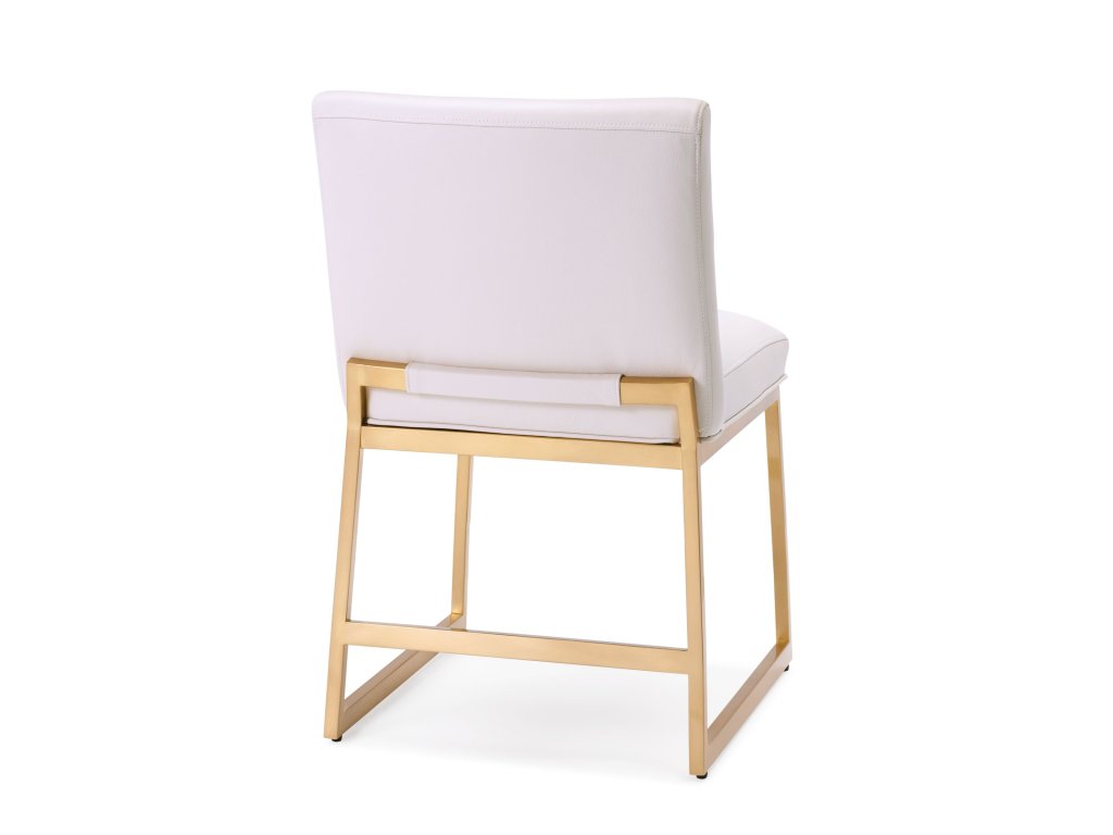 Ines Brass Side Chair - image 2
