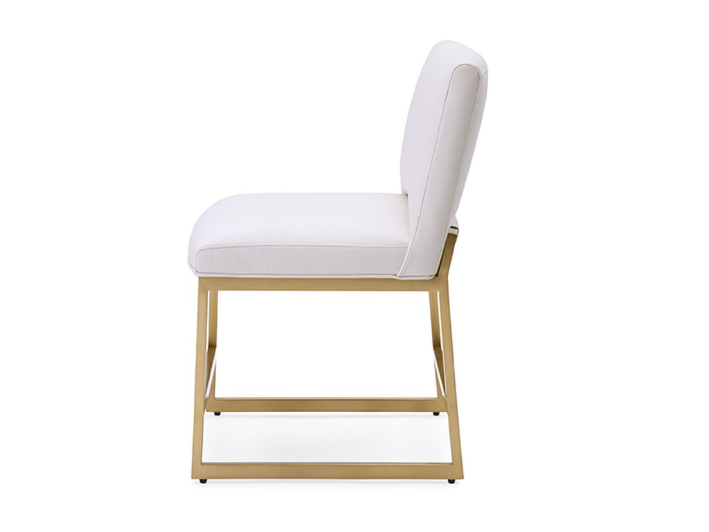 Ines Brass Side Chair - image 1