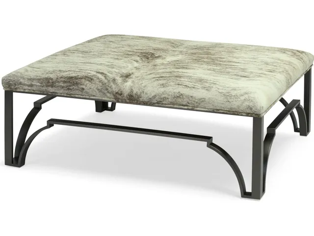 Cyra Iron Ottoman - Alternative View