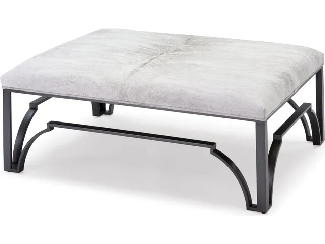 Cyra Iron Ottoman