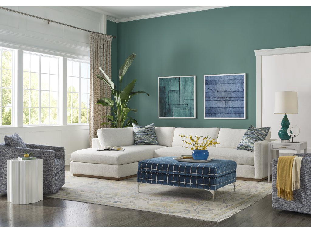 Slim Plush Sectional - image 10