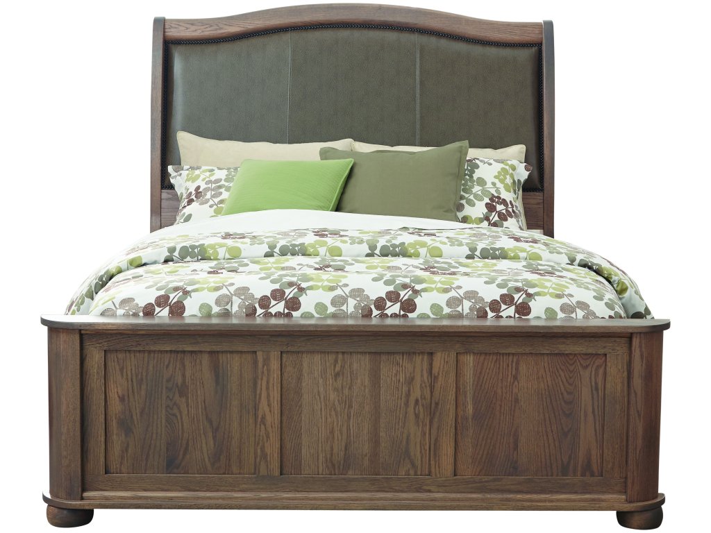 MAVIN Kingsport Upholstered Bed with Low Footboard, primary thumbnail