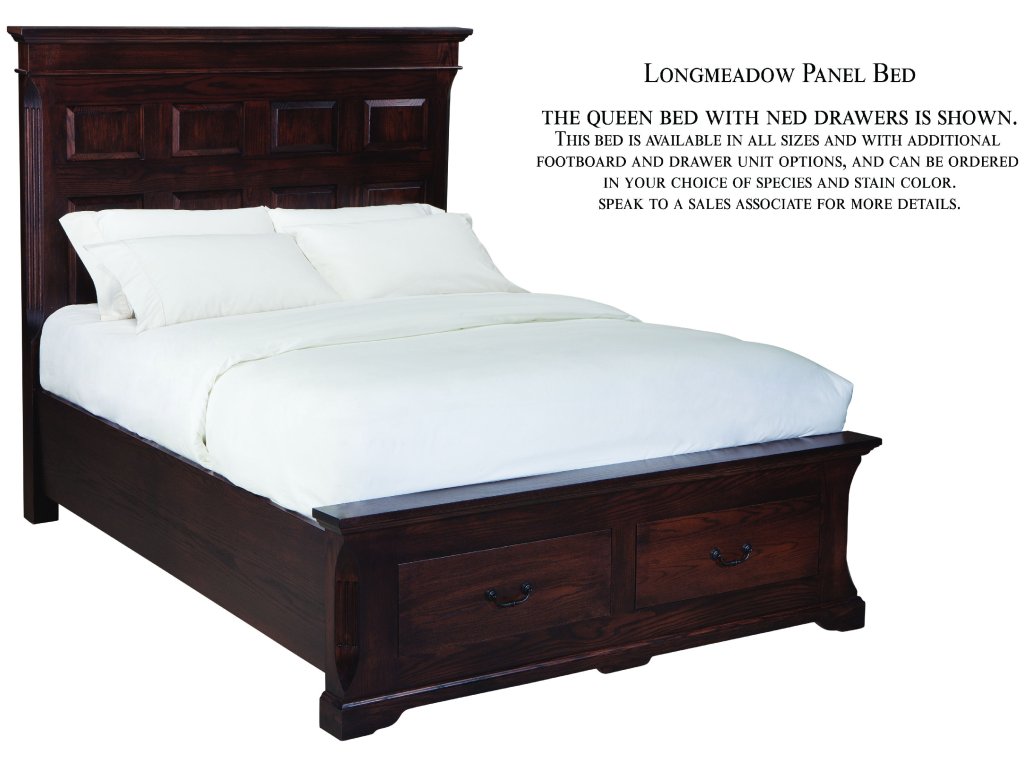 Longmeadow Panel Bed with Low Footboard - image 3