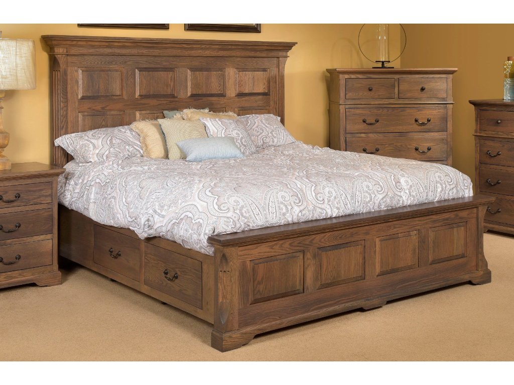 Longmeadow Panel Bed with Low Footboard - main image