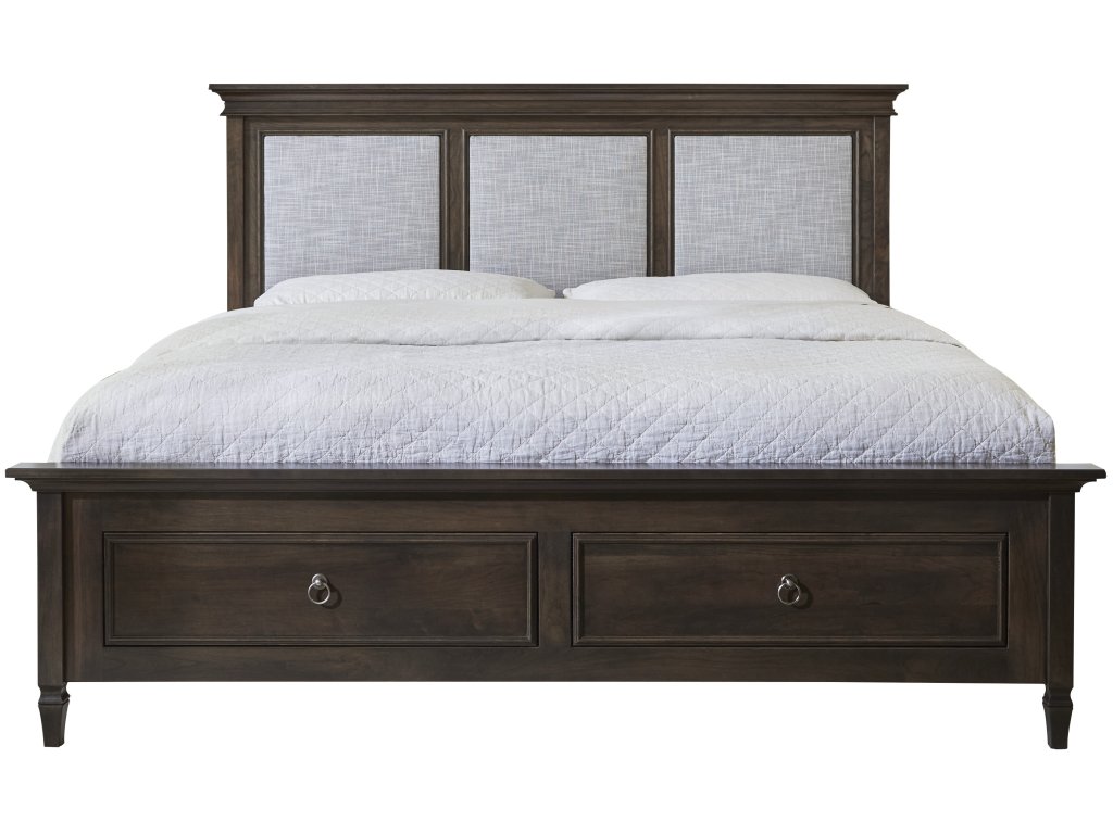 Vineyard Haven Upholstered Bed with Drawers on End - image 2