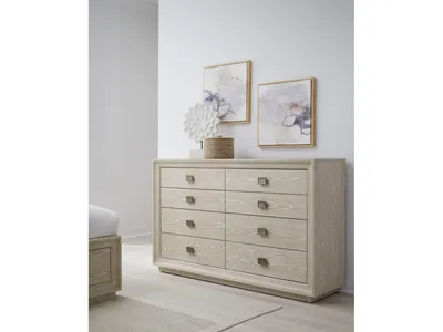 Maxime Eight Drawer Dresser in Ash