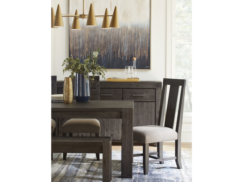 Meadow Solid Wood Bench in Graphite - image 1