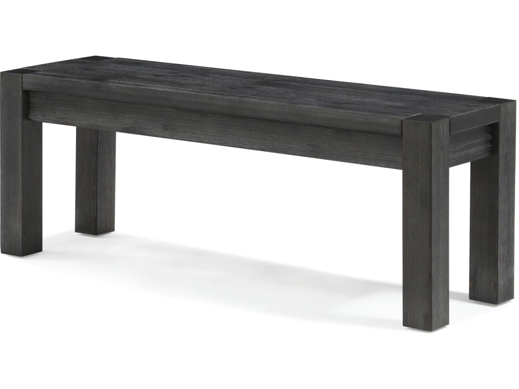 Meadow Solid Wood Bench in Graphite - image 2