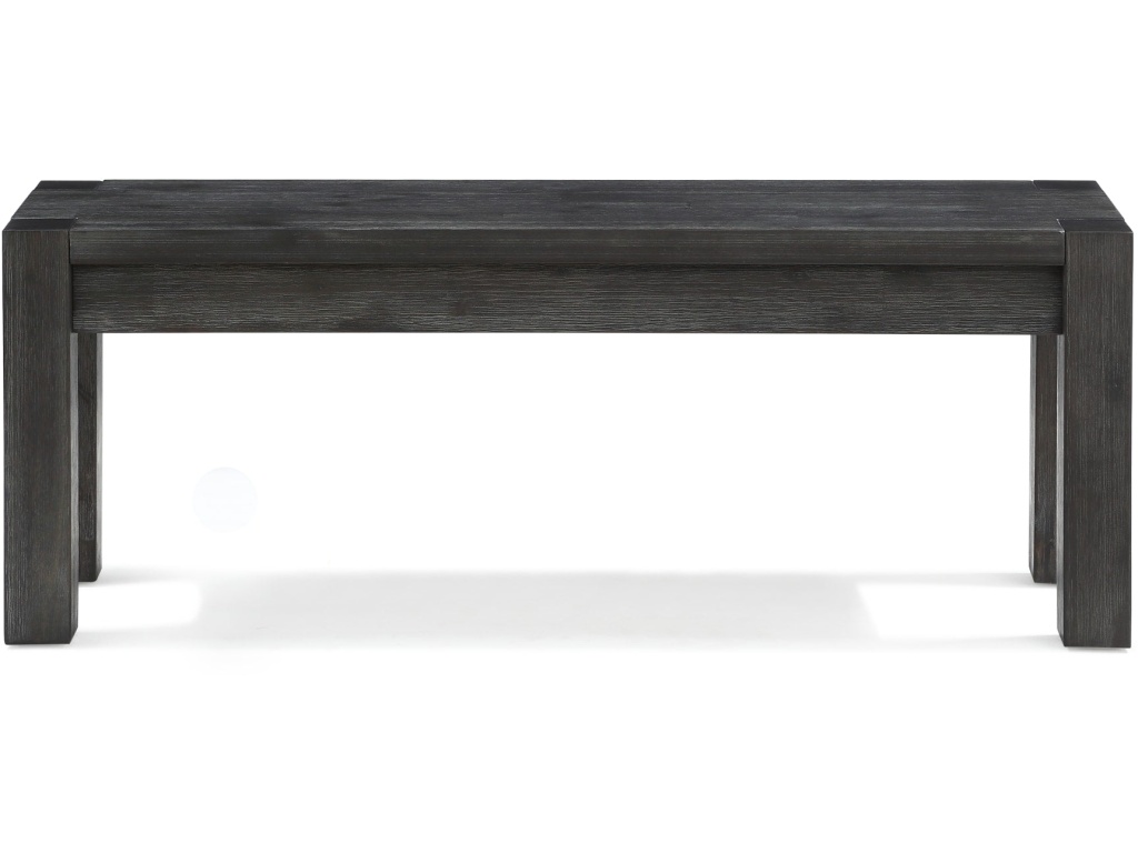 Meadow Solid Wood Bench in Graphite - image 3