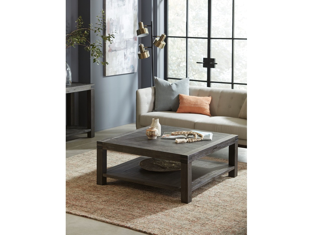 Meadow Solid Wood Coffee Table in Graphite - main image