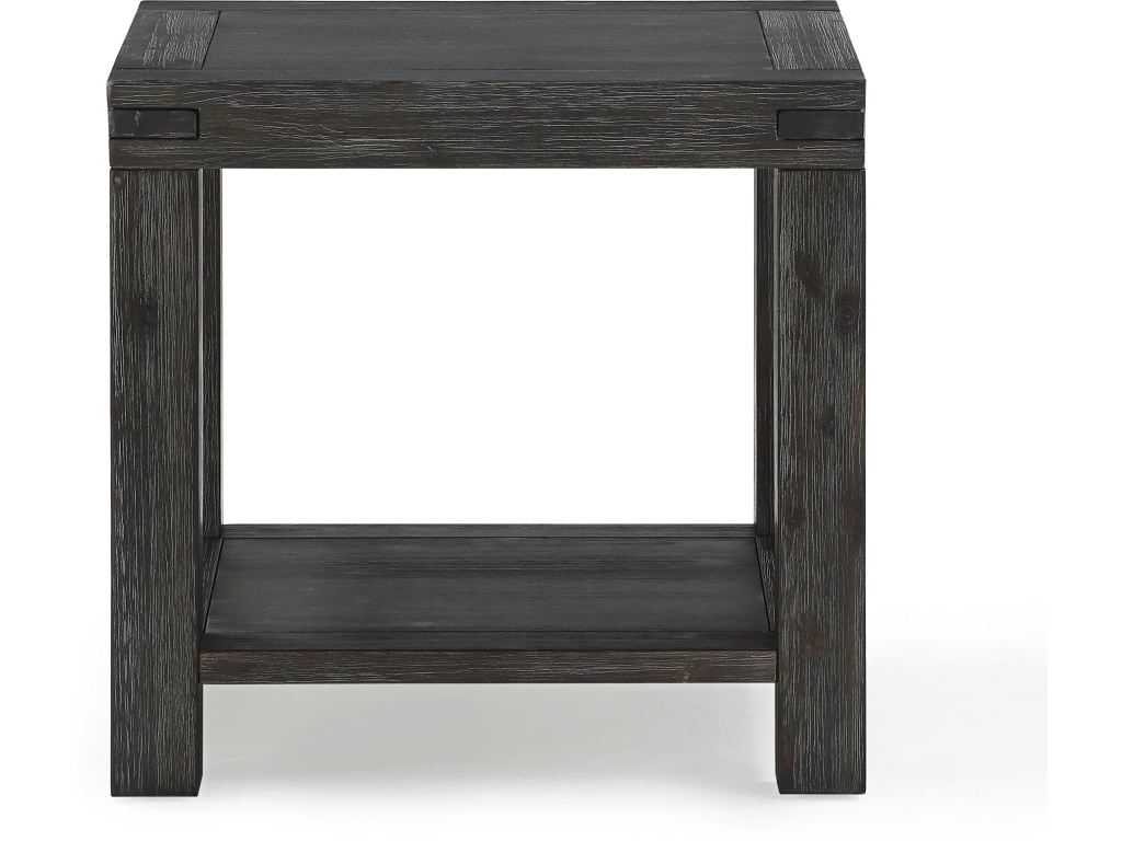 Meadow Solid Wood End Table in Graphite - image 4